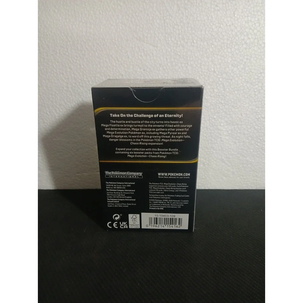 Pokémon TCG Chaos Rising Booster Bundle — New Factory Sealed